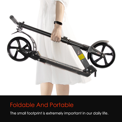 ODM Kick Scooter With Disc Brake 20.32cm Dual Brake Scooter