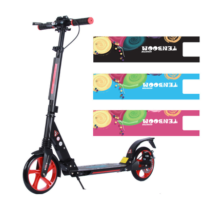 Outdoor 100KGS Disc Brake Scooters 1040mm Foot Pedal Scooter