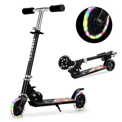 Pre Assembled Two Wheel Aluminum Kick Scooter Quick Folding